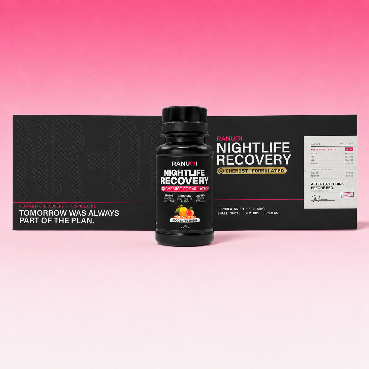 Nightlife Recovery Shot (12 Pack)
